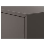 EKET Mobile con 2 ante e 1 ripiano, grigio scuro, 70x35x70 cm