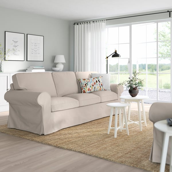 Ektorp Divano A 3 Posti Totebo Beige Chiaro Ikea Svizzera