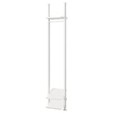 ELVARLI Combinazione di guardaroba, bianco, 52x36x222-350 cm
