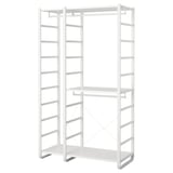 ELVARLI Combinazione di guardaroba, bianco, 125x55x216 cm