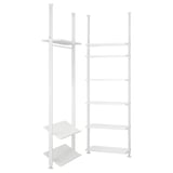 ELVARLI Combinazione di guardaroba, bianco, 92/92x222-350 cm