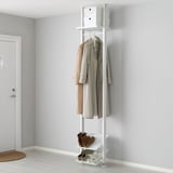 ELVARLI Combinazione di guardaroba, bianco, 52x36x222-350 cm