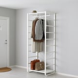 ELVARLI Combinazione di guardaroba, bianco, 84x55x216 cm