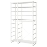 ELVARLI Combinazione di guardaroba, bianco, 125x55x216 cm