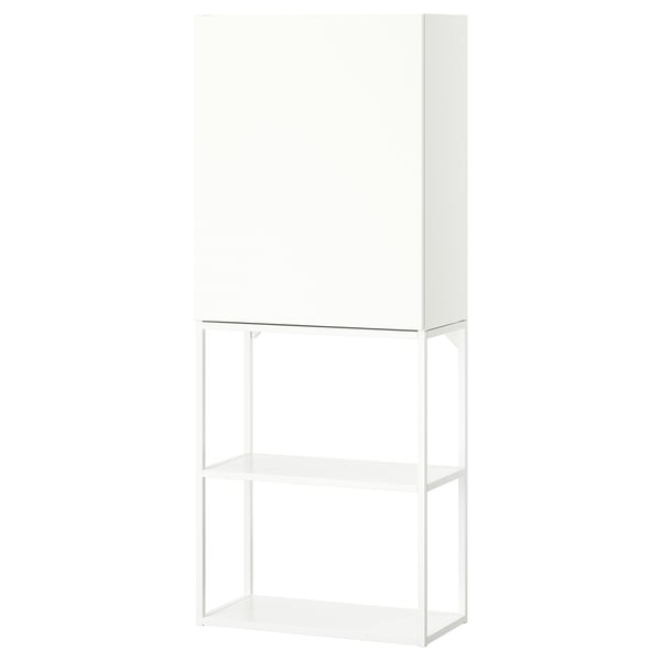 ENHET Combinazione di mobili, bianco, 60x32x150 cm