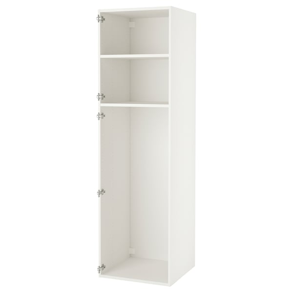 ENHET Mobile alto con 2 ripiani, bianco, 60x210 cm