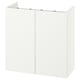 ENHET Mobile per lavabo con ante, bianco, 60x32x60 cm