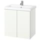 ENHET / TVÄLLEN Mobile lavabo/ante/lavabo/miscelat, bianco, 64x43x65 cm