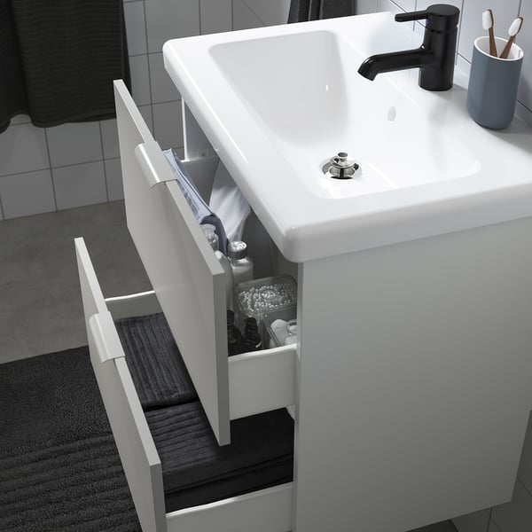 Enhet Tvallen Set Arredo Bagno 18 Pezzi Bianco Antracite Miscel Saljen Ikea Svizzera Ikea Arredo Bagno Moderno