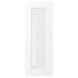 ENKÖPING Anta a vetro, bianco effetto legno, 30x80 cm