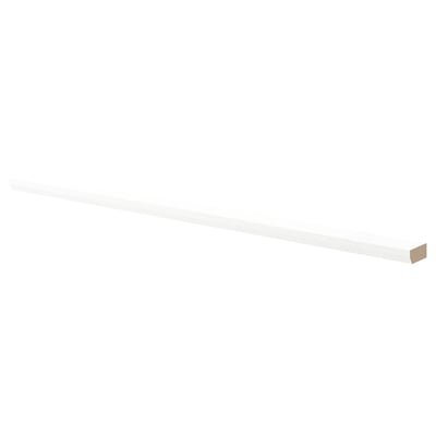 ENKÖPING Lista sottopensile, bianco effetto legno, 221 cm