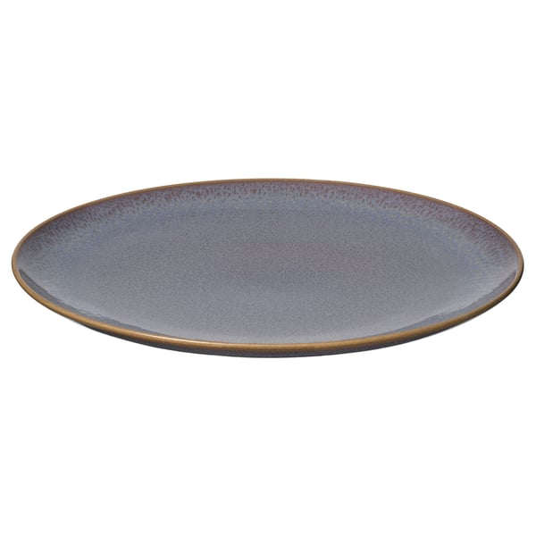 FÄRGKLAR Piatto, lilla, 26 cm