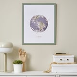 FISKBO Cornice, grigio chiaro-verde, 40x50 cm