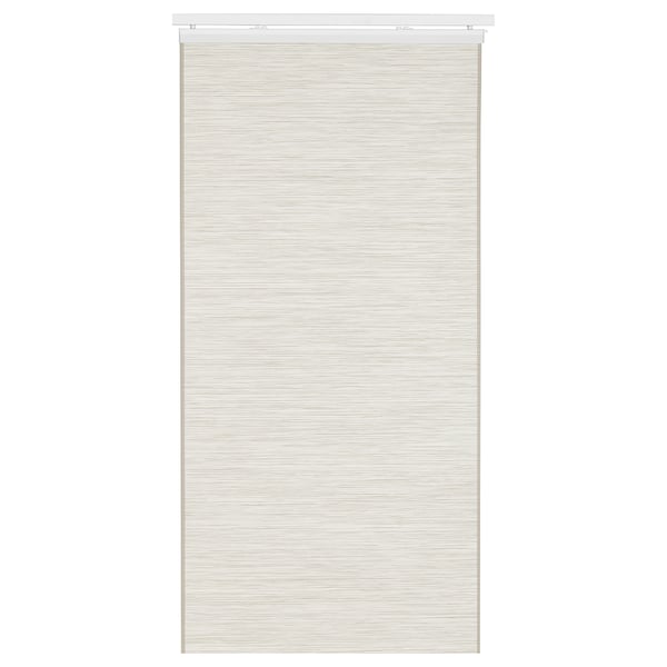 FÖNSTERVIVA Tenda a pannello, bianco/beige, 60x300 cm