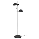 FOLKBÅT Lampada da terra con 2 faretti, nero
