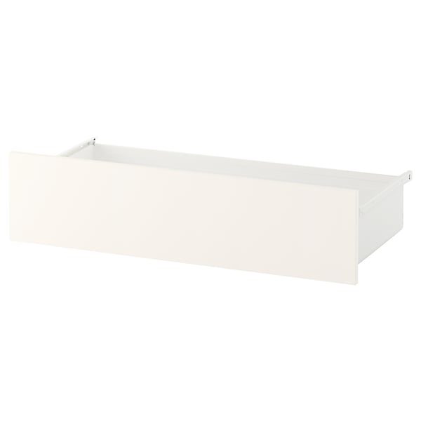 FONNES Cassetto, bianco/bianco, 80x42x20 cm