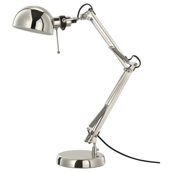 Forsa Lampada Da Lavoro Nichelato Ikea Svizzera