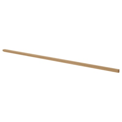 FORSBACKA Lista sottopensile, effetto rovere, 221 cm