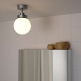 FRIHULT Lampada da soffitto, color acciaio inox
