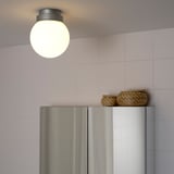 FRIHULT Lampada da soffitto/parete, color acciaio inox