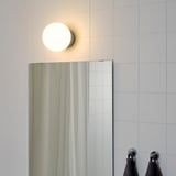 FRIHULT Lampada da soffitto/parete, color acciaio inox
