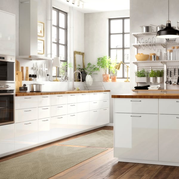FULLMAKT Tappeto tessitura piatta int/est, beige/melange, 80x150 cm
