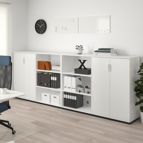 GALANT Combinazione di mobili, bianco, 320x120 cm