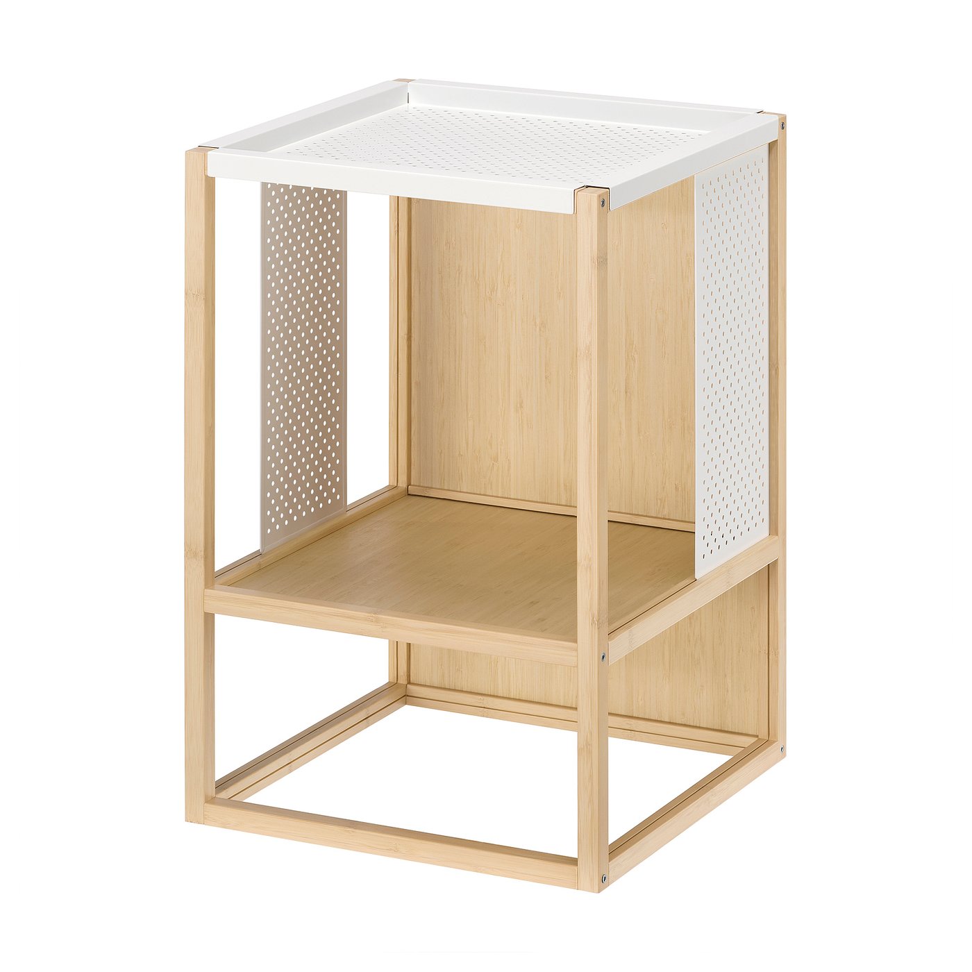 Comodino sospeso 74x39h cm antracite con 2 ante - Tactik