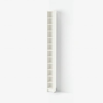 GNEDBY Scaffale, bianco, 202 cm