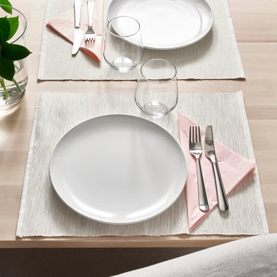 FÄRGKLAR piatto, opaco grigio chiaro, 26 cm - IKEA Svizzera