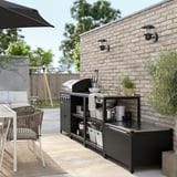 GRILLSKÄR Cucina da esterno/barbecue a gas, inox, 330x61 cm