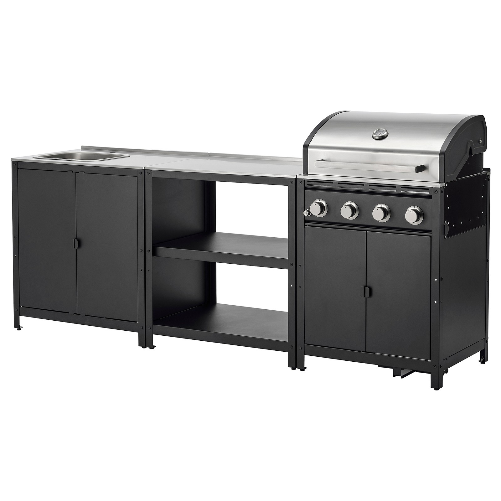 GRILLSKÄR Cucina da esterno inox IKEA Svizzera