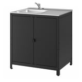 GRILLSKÄR Mobile con lavello/mobile, esterno, inox, 86x61 cm