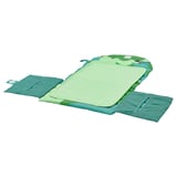 GRÖNFINK Materassino per fasciatoio, pieghevole/verde, 70x35 cm