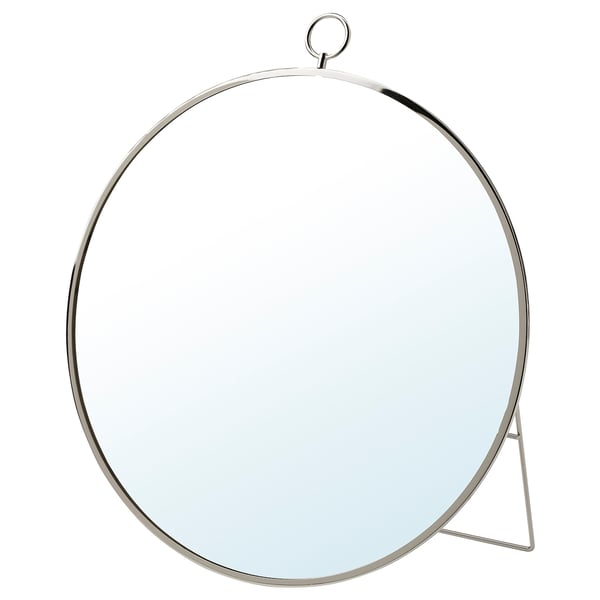 GRYTÅS Specchio, color argento, 40 cm