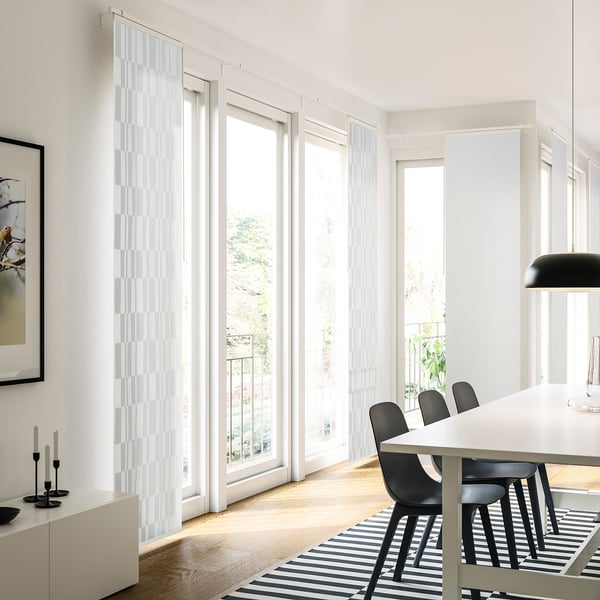 GULDFLENÖRT Tenda a pannello, bianco, 60x300 cm