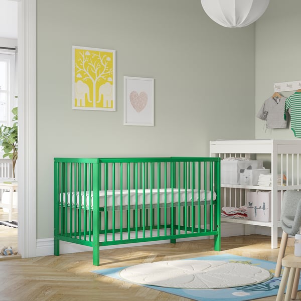 GULLIVER Lettino, verde, 60x120 cm