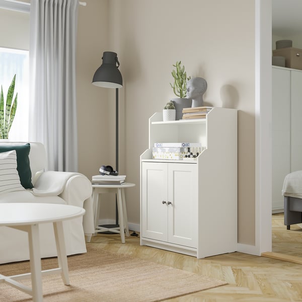 sleuf Vooruitgang omverwerping HAUGA Mobile con 2 ante, bianco, 70x116 cm - IKEA Svizzera