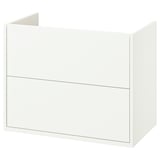 HAVBÄCK Mobile per lavabo con cassetti, bianco, 80x48x63 cm