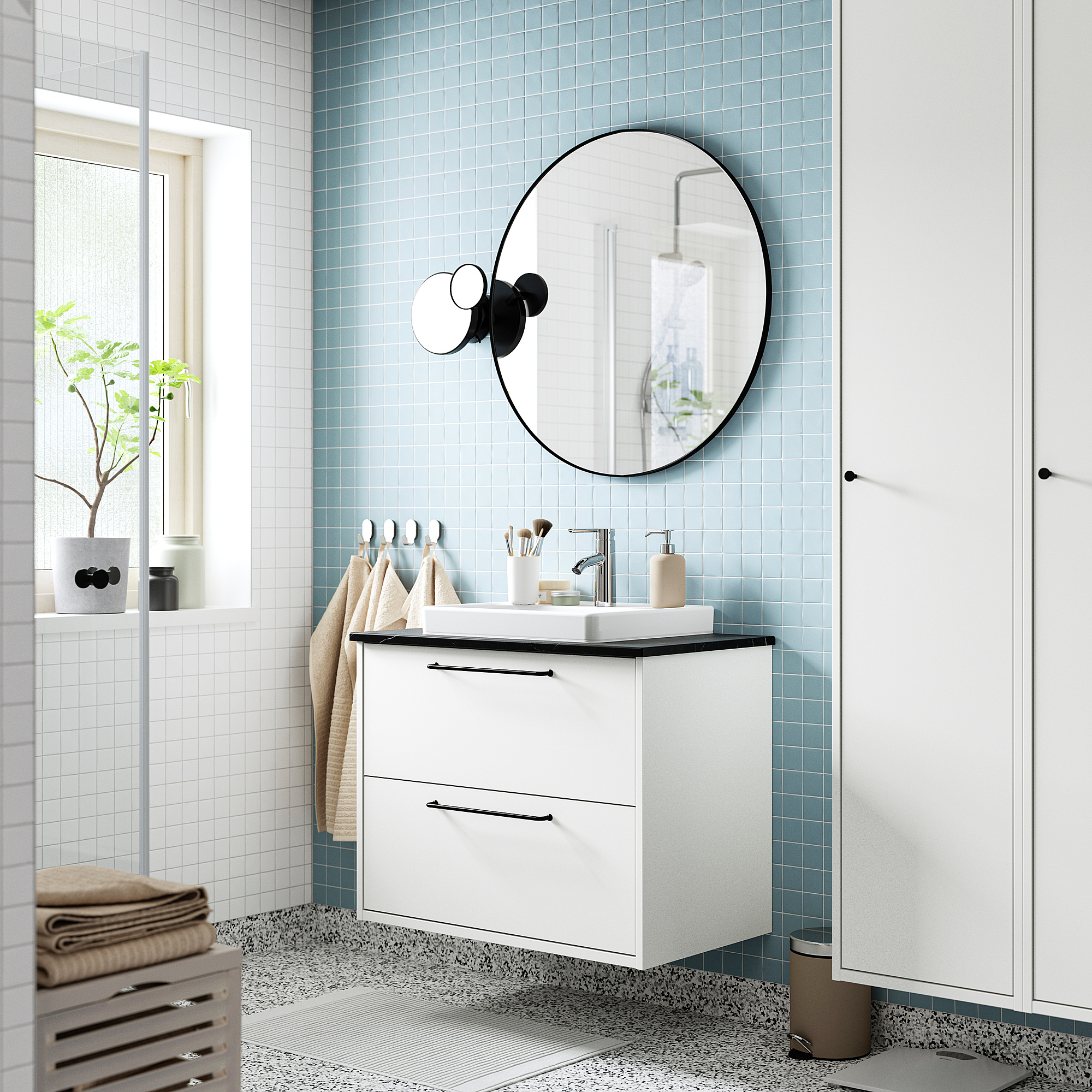 HAVBÄCK / ORRSJÖN Mobile lavabo/cassetti/lavabo/misc