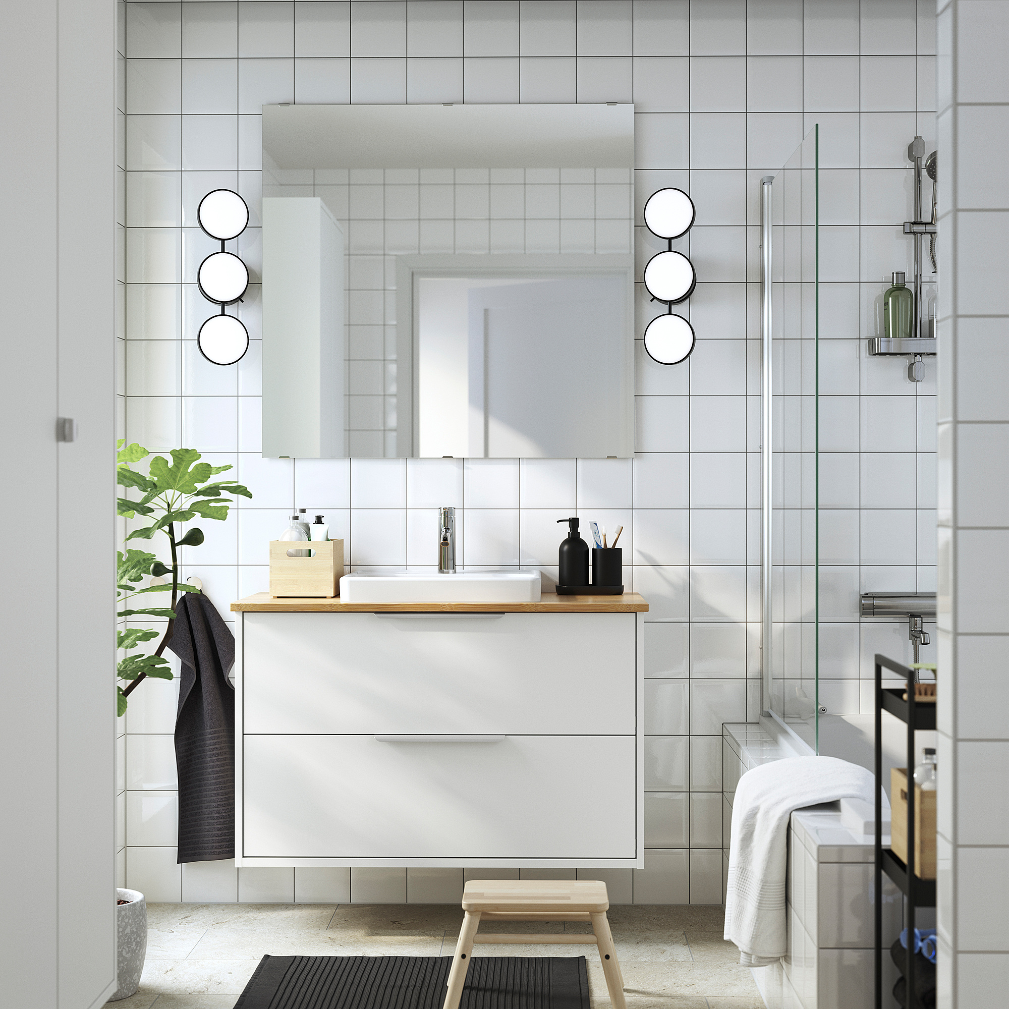 HAVBÄCK / ORRSJÖN Mobile lavabo/cassetti/lavabo/misc