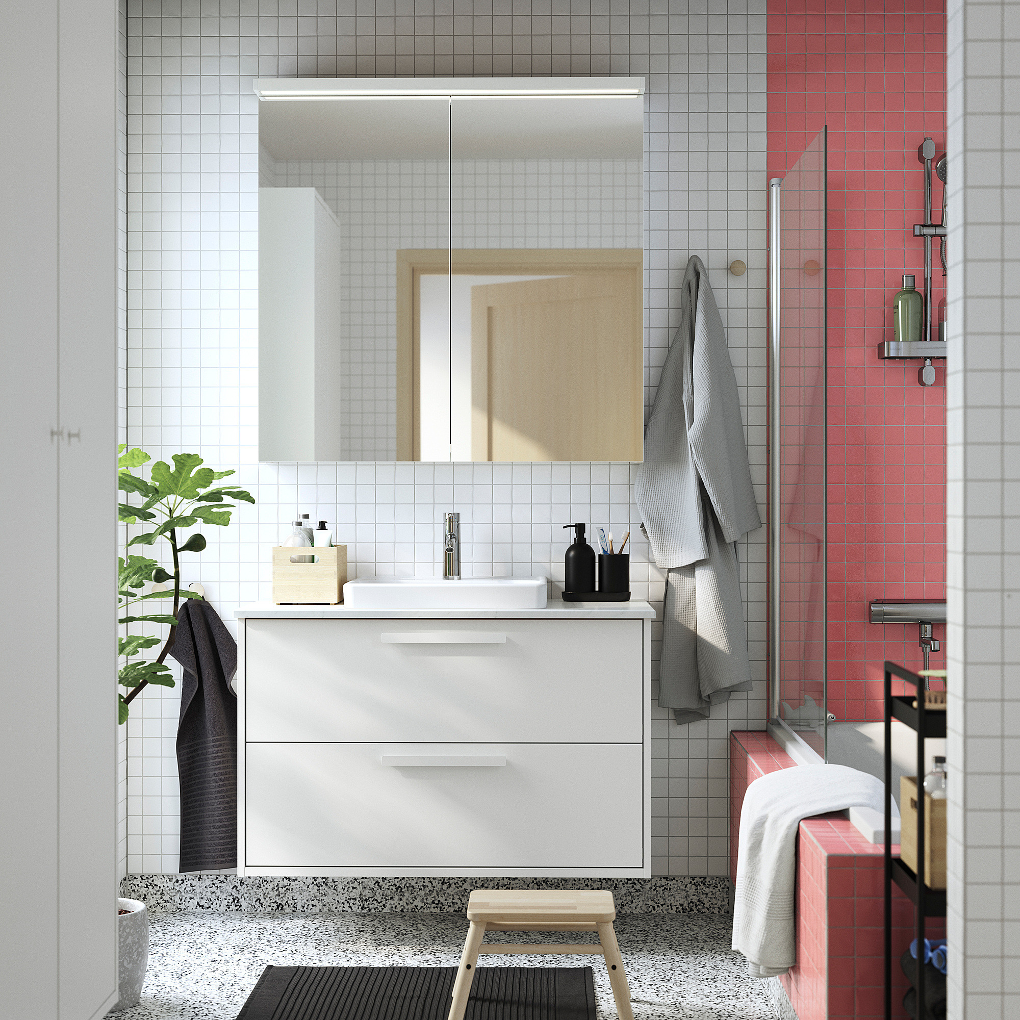 HAVBÄCK / ORRSJÖN Mobile lavabo/cassetti/lavabo/misc