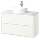 Opzione: HAVBÄCK / TÖRNVIKEN Mobile lavabo/cassetti/lavabo/misc