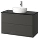 Opzione: HAVBÄCK / TÖRNVIKEN Mobile lavabo/cassetti/lavabo/misc