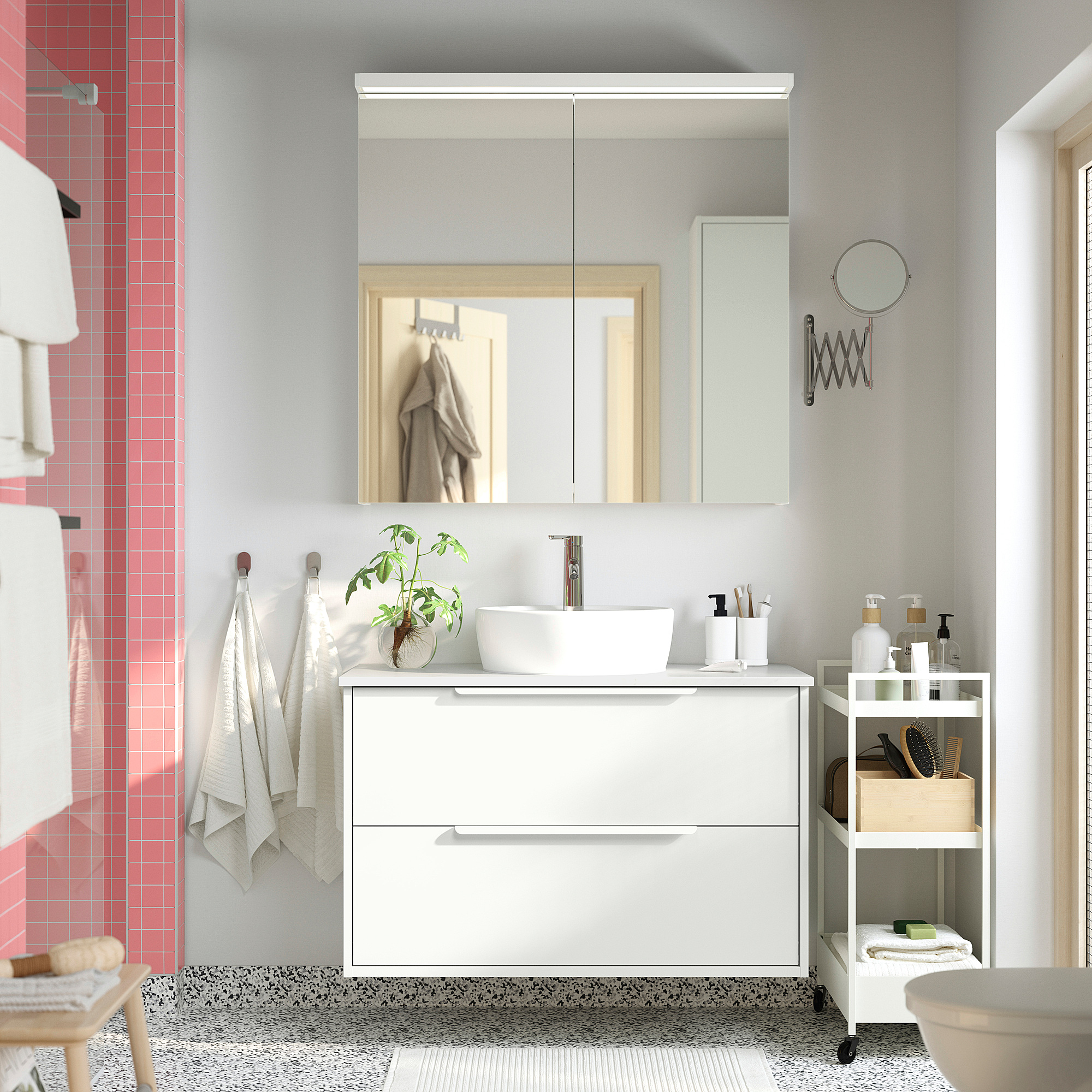 HAVBÄCK / TÖRNVIKEN Mobile lavabo/cassetti/lavabo/misc