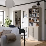 HAVSTA Combinazione di mobili, grigio-beige, 81x47x212 cm