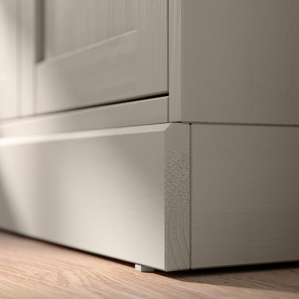 HAVSTA Combinazione di mobili, grigio-beige, 81x47x212 cm