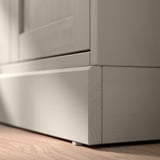 HAVSTA Combinazione di mobili, grigio-beige, 81x47x212 cm