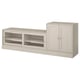 Opzione: HAVSTA Combinazione per TV, grigio-beige, 241x47x89 cm