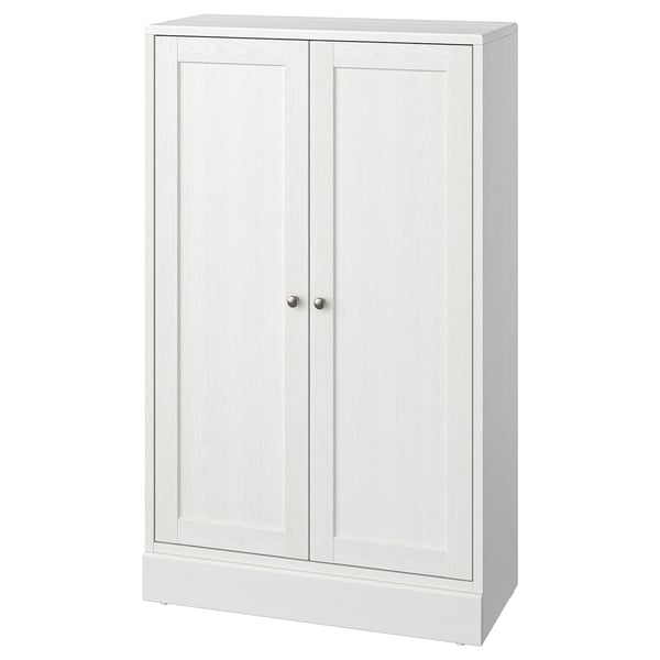 HAVSTA Mobile con zoccolo, bianco, 81x37x134 cm